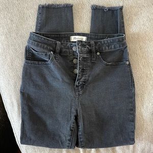 Madewell curvy high rise skinny
